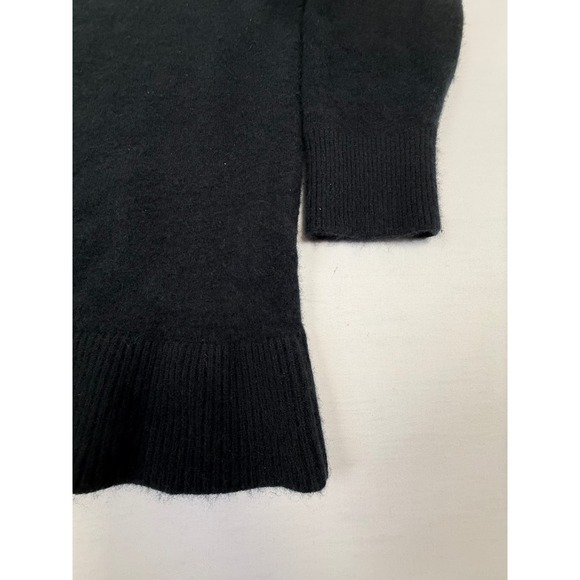 Lands End Black 100% Cashmere Turtleneck Sweater Size 2X (20W-22W) Super Soft - Picture 3 of 10